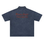 Jubilore Darkhorse Heavyweight Snow-Washed Polo T-Shirt