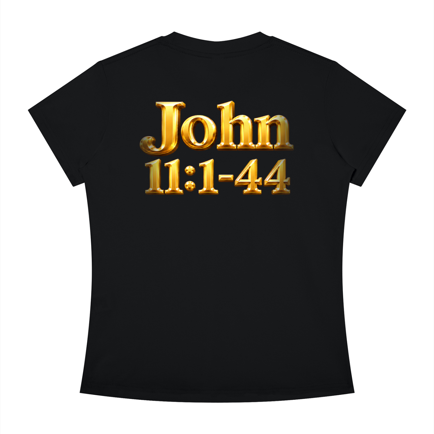 Jubiloré “Jesus Resurrects Lazarus” Women's Slim Fit Crewneck T-Shirt