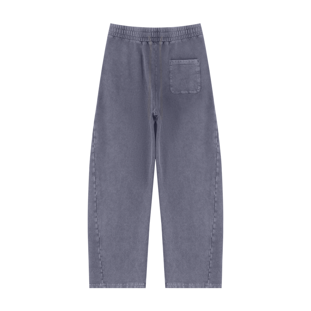 Jubilore Unisex Mineral Wash Barrel Sweatpants