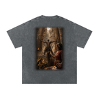 Jubilore “Samson” Snow Washed Oversized Cotton T-Shirt