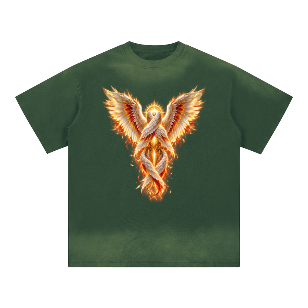 Jubilore Seraphim Petite Crew Neck Sunfade Edge T-Shirt