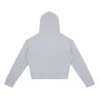 Jubiloré Women's Crop Full Zip Hoodie