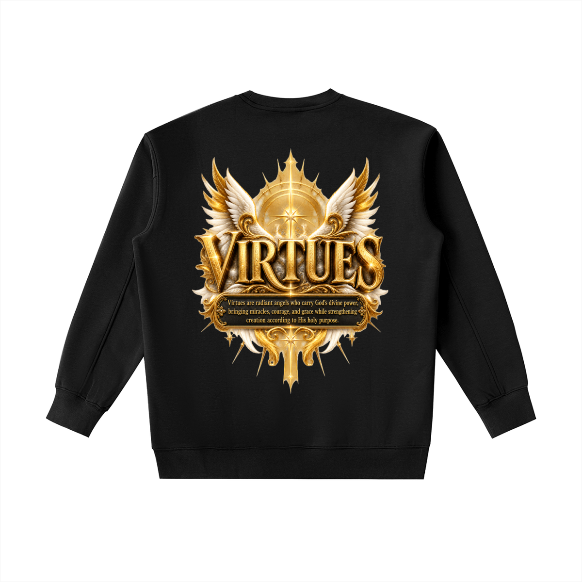 Jubilore "Virtues" Essential Heavyweight Crewneck Sweatshirt
