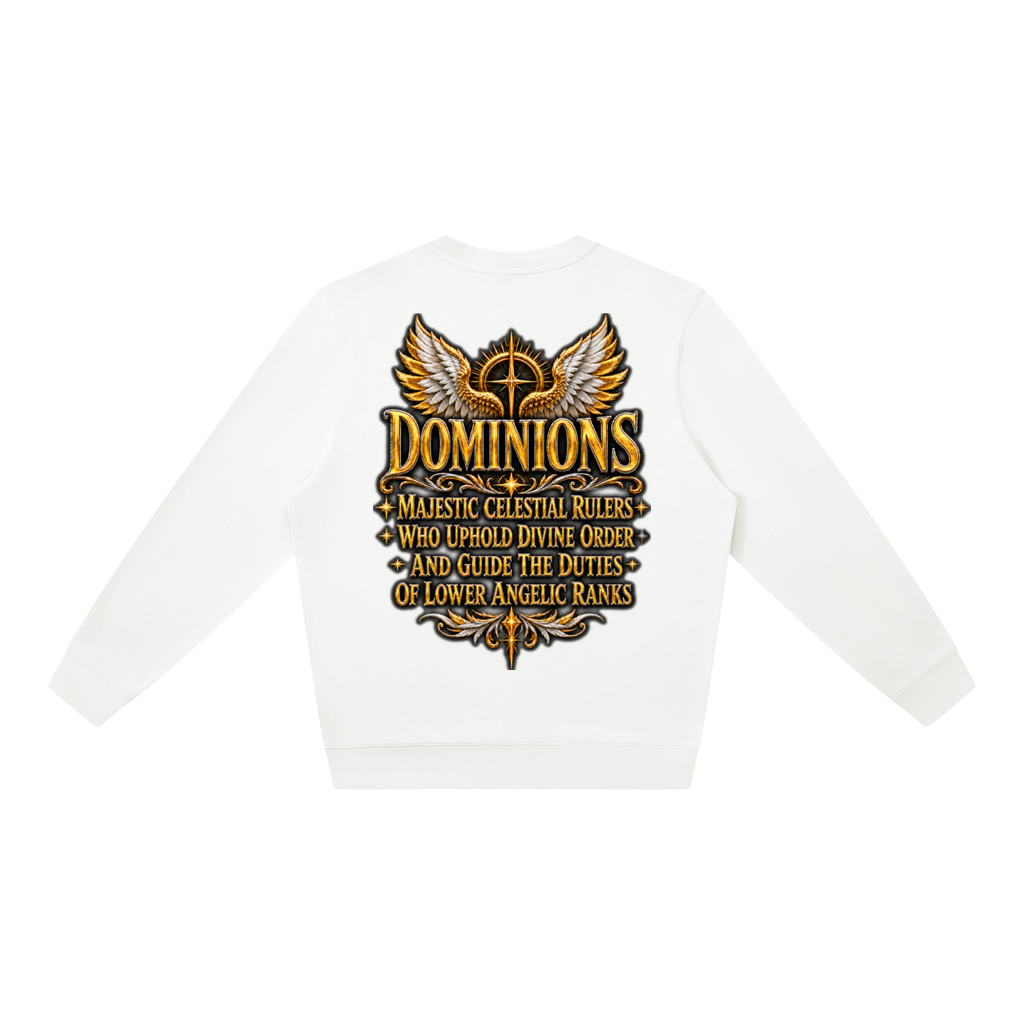 Jubilore "Dominions" Unisex Oversized Crewneck Sweatshirt