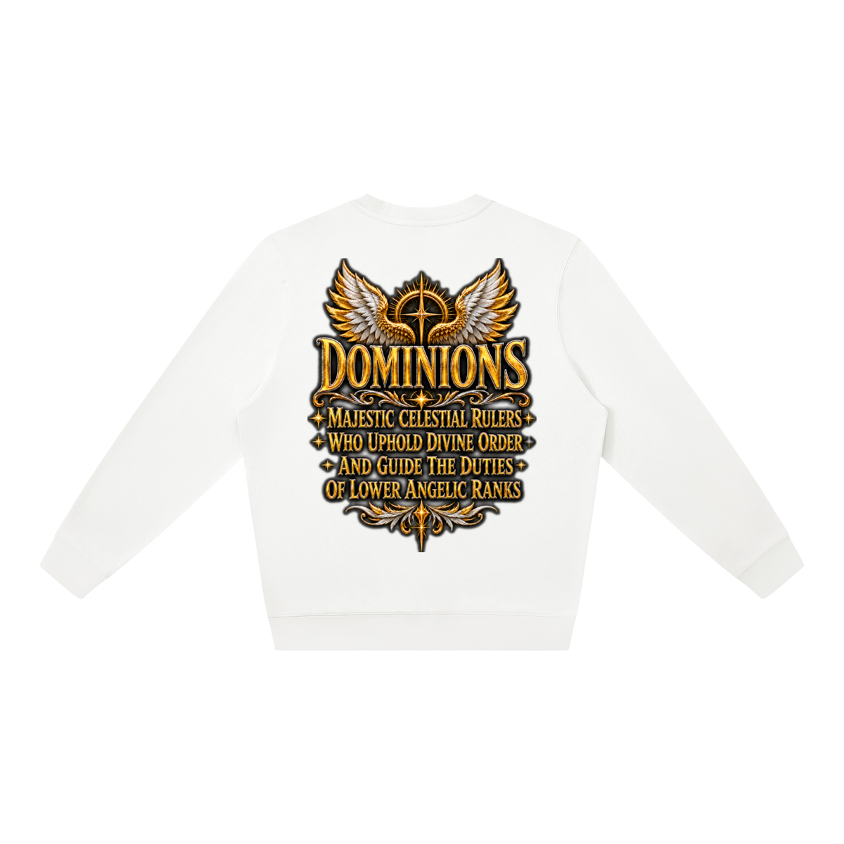 Jubilore "Dominions" Unisex Oversized Crewneck Sweatshirt