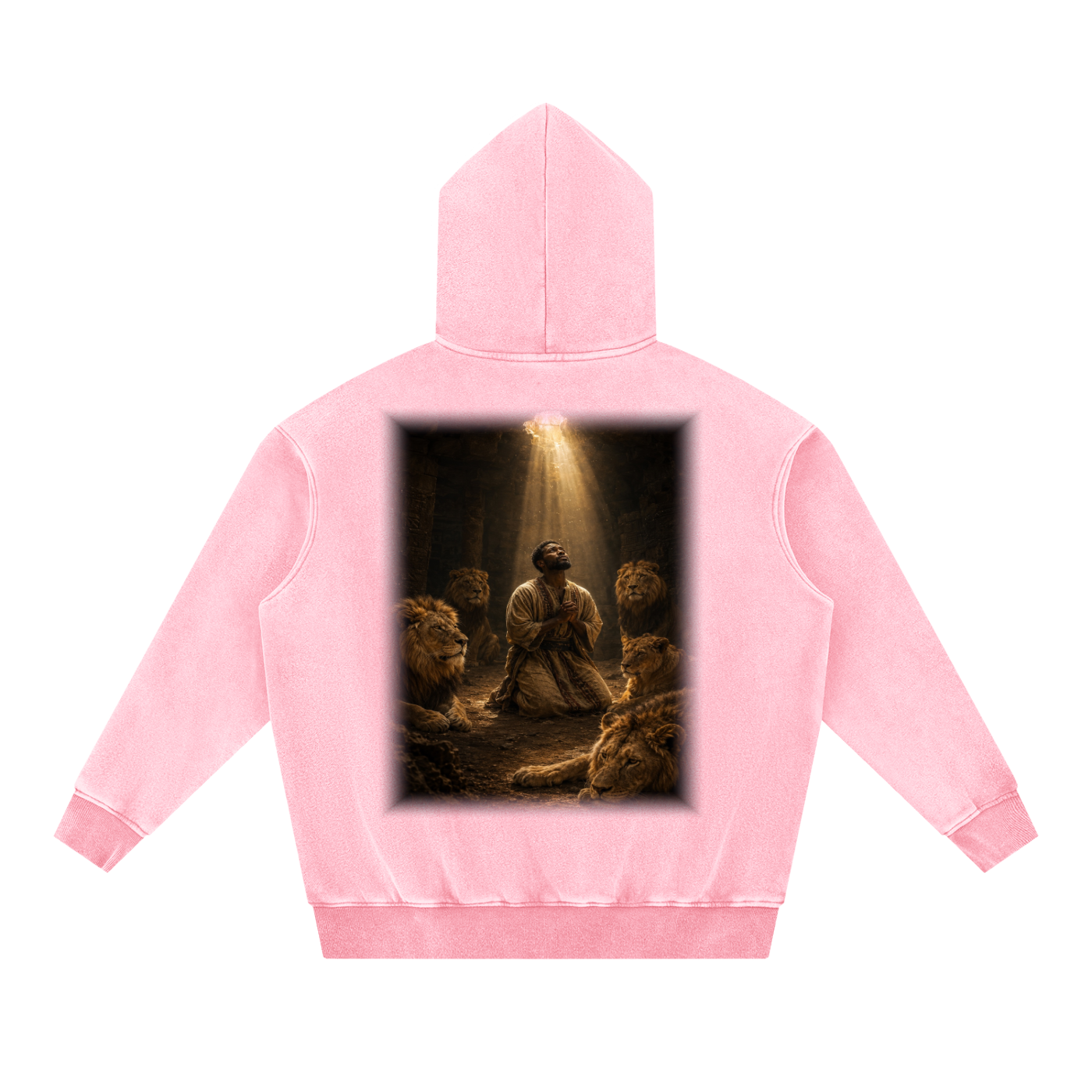 Jubilore "Daniel" Snow Wash Fleece Oversize Hoodie