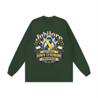 Jubilore "NAE" Unisex Raw Hem Long Sleeve T-Shirt