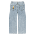 Jubilore Unisex Vintage Wash Straight Leg Jeans