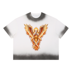 Jubilore Seraphim Unisex Boxy Sunfade Vintage Wash T-Shirt