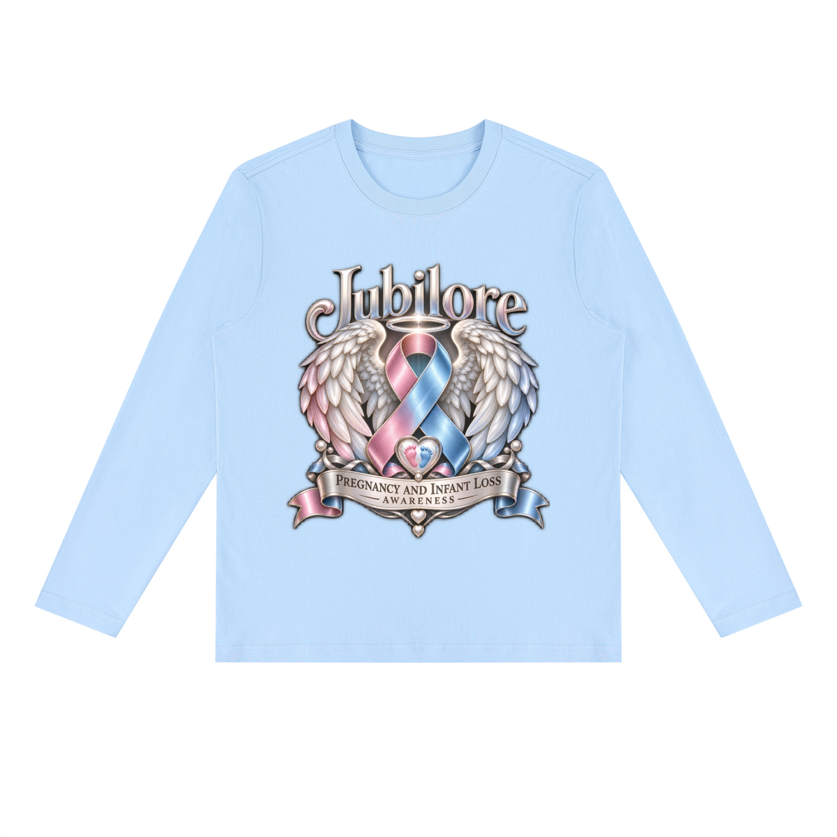Jubilore "PILA" Unisex Heavyweight Long Sleeve T-Shirt
