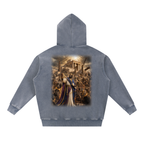Jubilore "Solomon" Snow Wash Fleece Oversize Hoodie