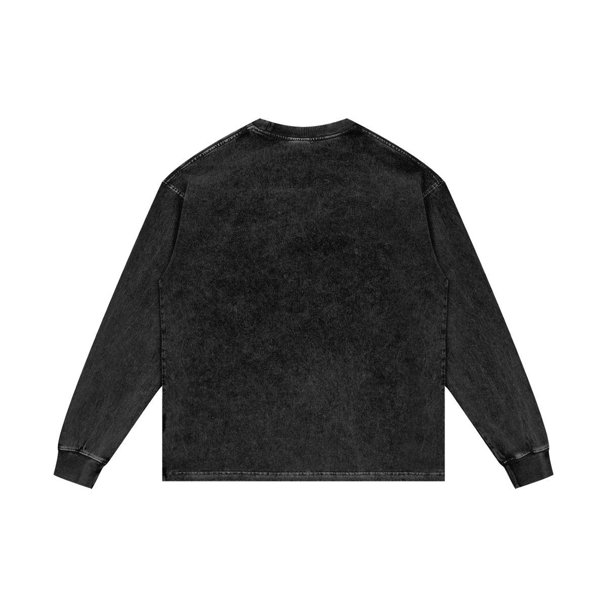 Jubilore "NAA" Acid Wash Oversize Long Sleeve T-Shirt