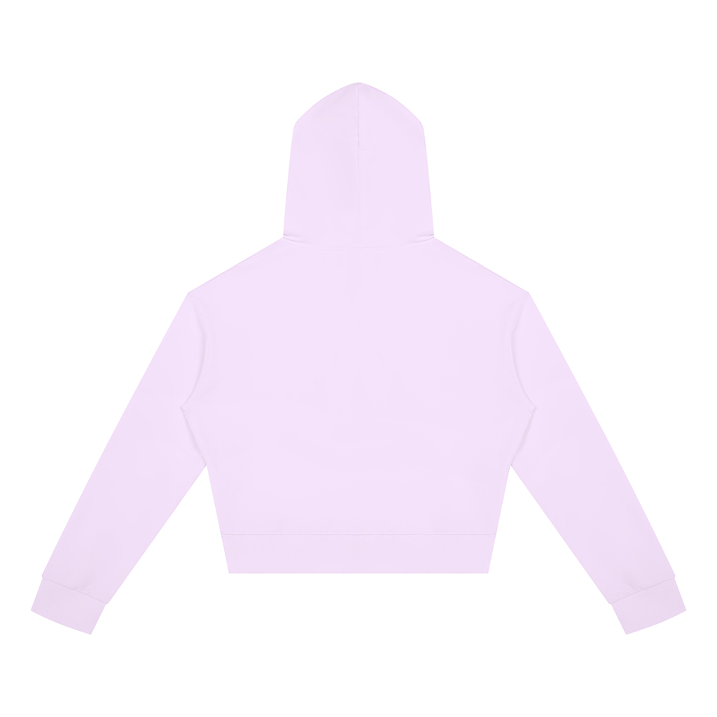 Jubiloré Women's Crop Full Zip Hoodie