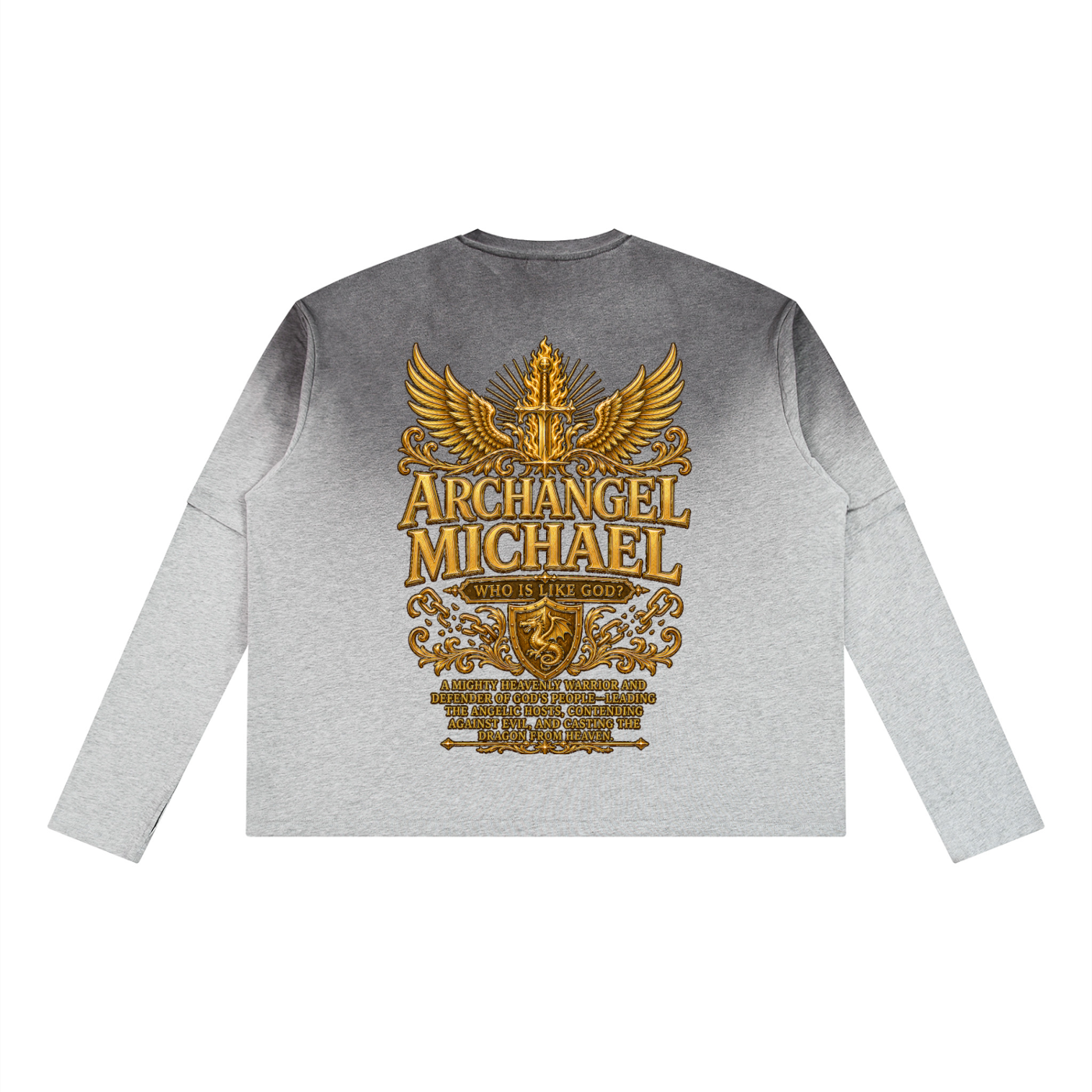 Jubilore "Michael" Unisex Vintage Wash Layered T-Shirt