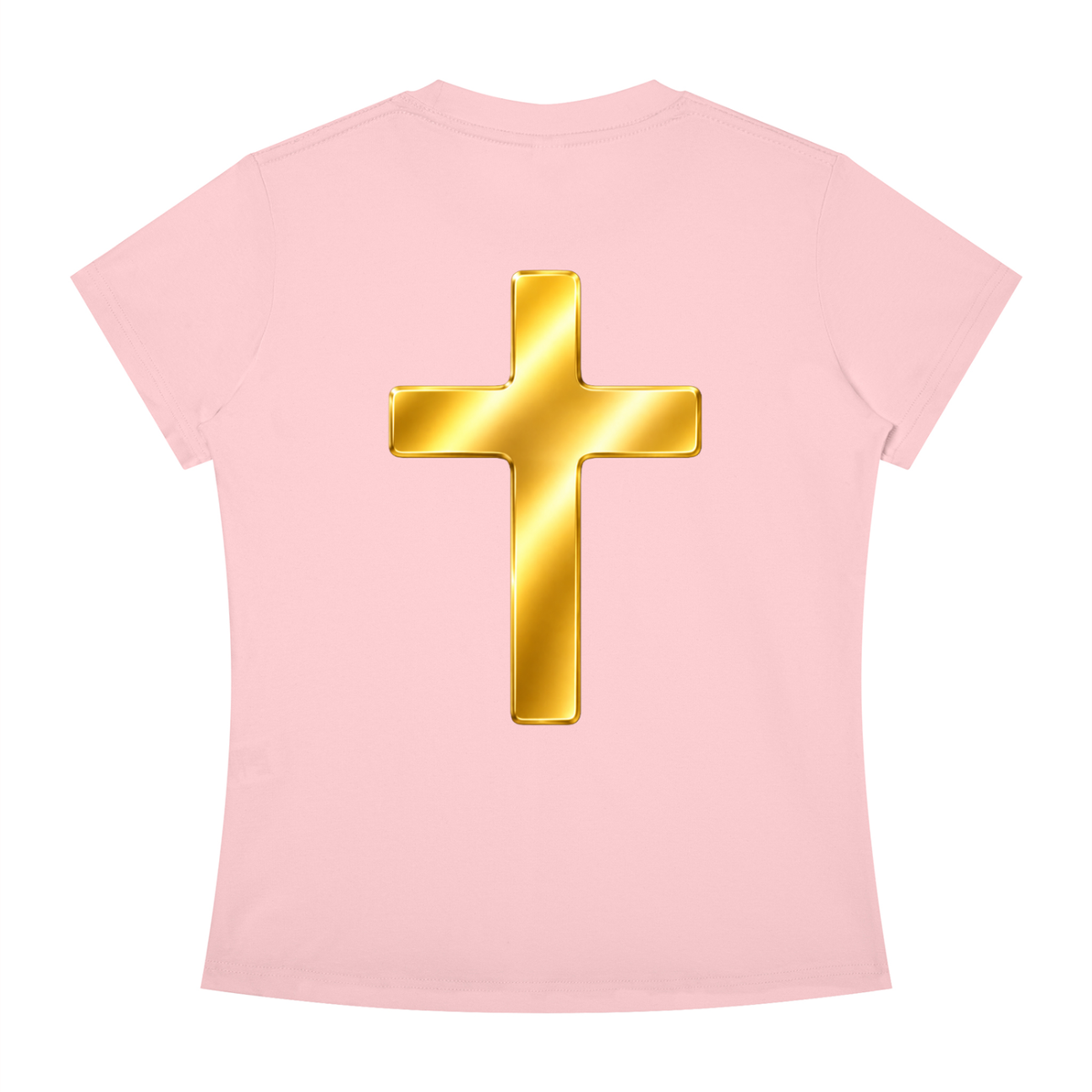 Jubiloré "Shroud of Turin" Women's Slim Fit Crewneck T-Shirt