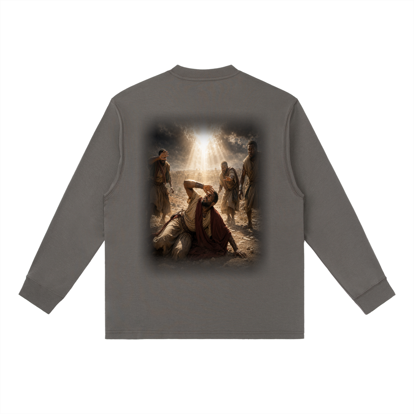 Jubilore "Paul" Essential Crewneck Long-Sleeve T-Shirt