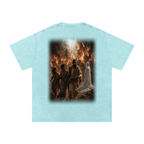 Jubilore "Sodom & Gomorrah" Snow Washed Oversized Cotton T-Shirt