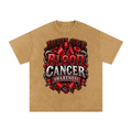Jubilore "CA" Snow Washed Oversized Cotton T-Shirt