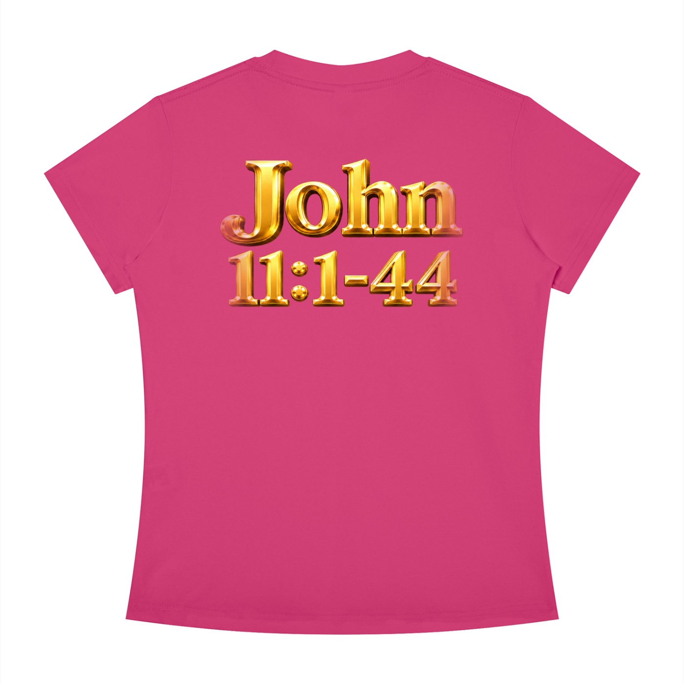 Jubiloré “Jesus Resurrects Lazarus” Women's Slim Fit Crewneck T-Shirt