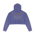 Jubiloré Cherubim Women’s Mineral Washed Crop Hoodie