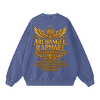 Jubilore "Raphael" Snow Washed Oversized Sweatshirt