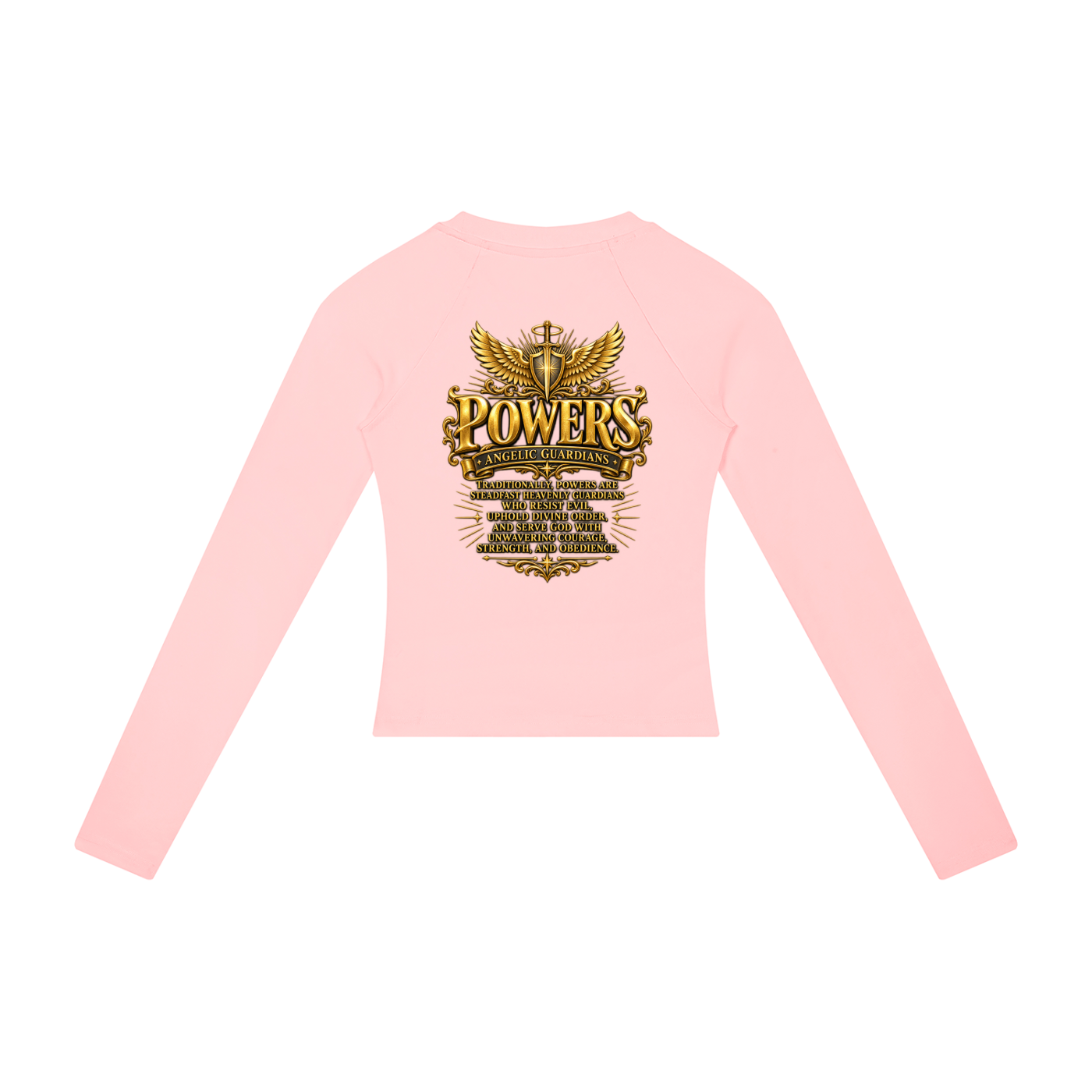 Jubiloré "Powers" Women’s Slim Raglan Long Sleeve T-Shirt