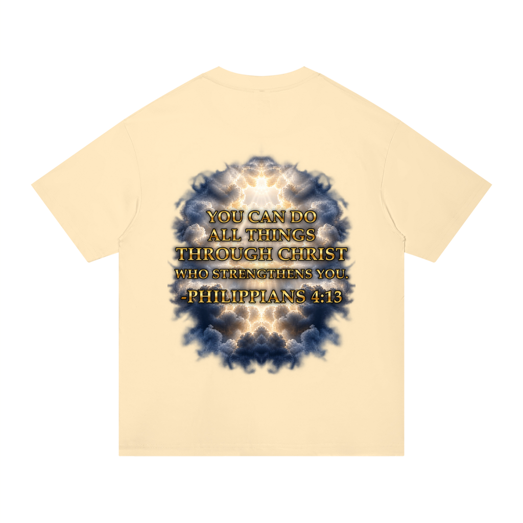 Jubilore "Christ Saves" Unisex Regular Fit Cotton T-Shirt