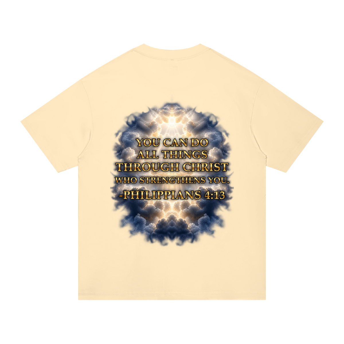 Jubilore "Christ Saves" Unisex Regular Fit Cotton T-Shirt