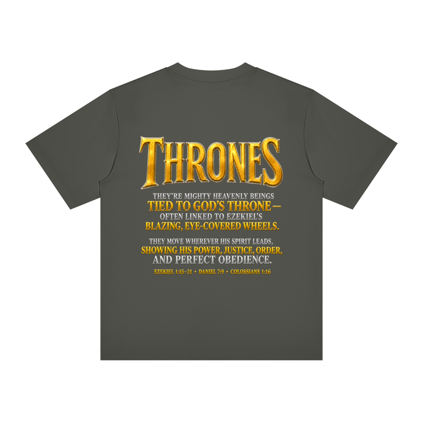 Jubilore Thrones Unisex Regular Crewneck T-Shirt