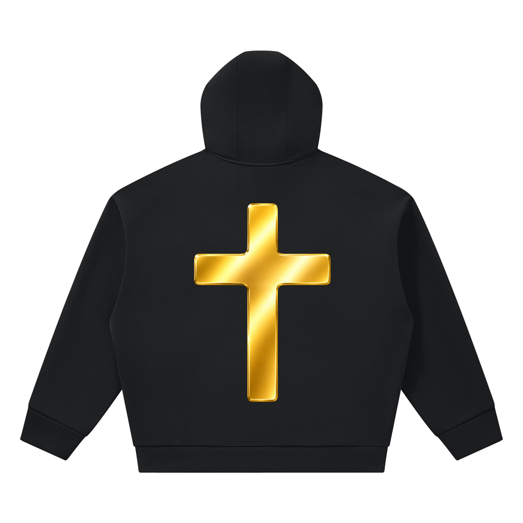Jubilore "Jesus Is LORD" Unisex Heavyweight Fleece Boxy Hoodie