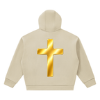 Jubilore "Jesus Is LORD" Unisex Heavyweight Fleece Boxy Hoodie