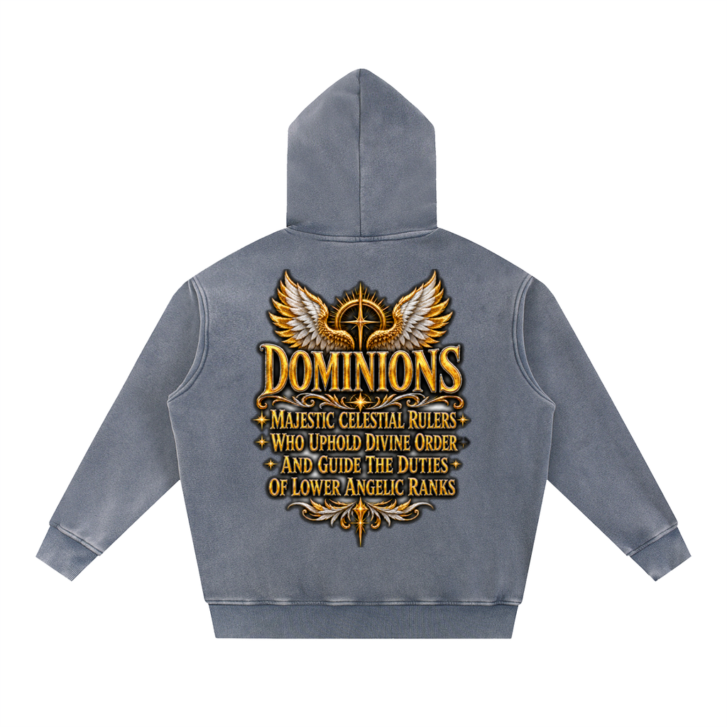 Jubilore "Dominions" Snow Wash Fleece Oversize Hoodie