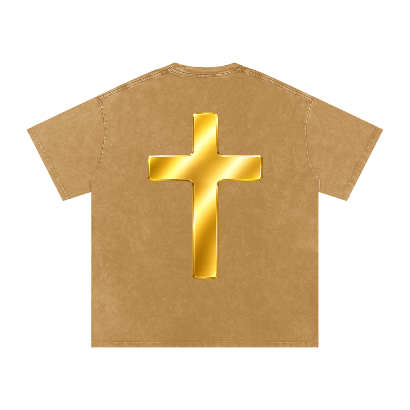 Jubilore "Shroud of Turin" Snow Washed Oversized Cotton T-Shirt