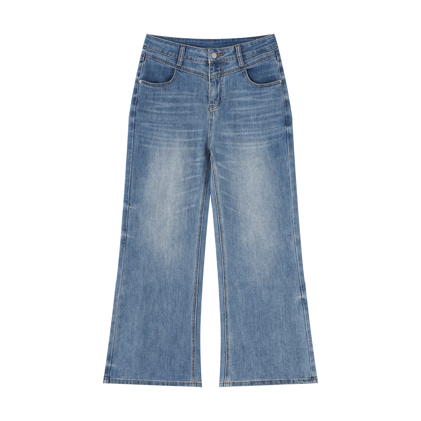 Jubiloré Women’s Vintage Wash Wide Leg Jeans