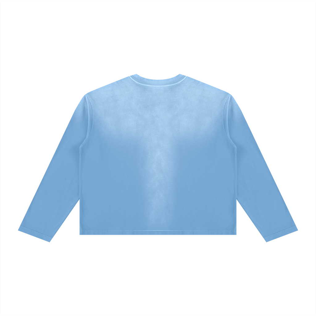 Jubilore "NAE" Unisex Sunfade Boxy Long Sleeve T-Shirt