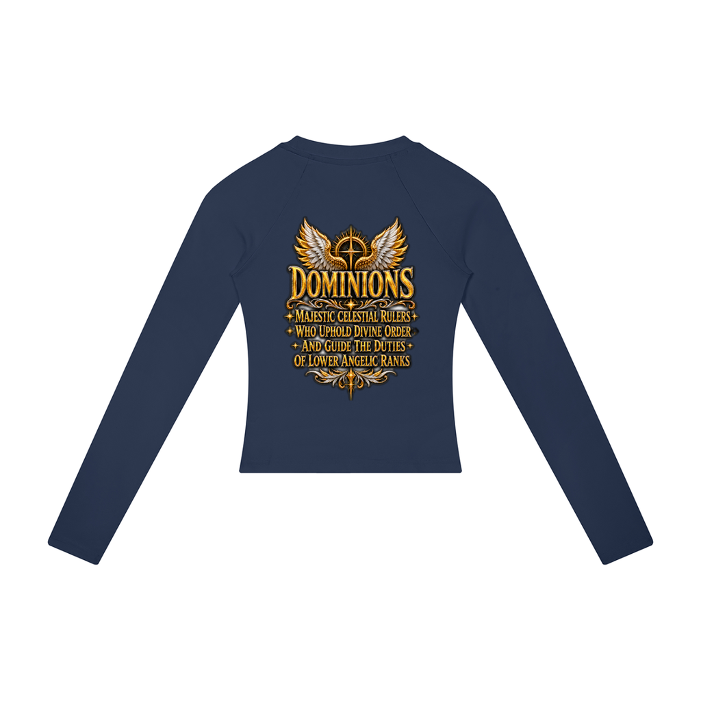 Jubiloré "Dominions" Women’s Slim Raglan Long Sleeve T-Shirt