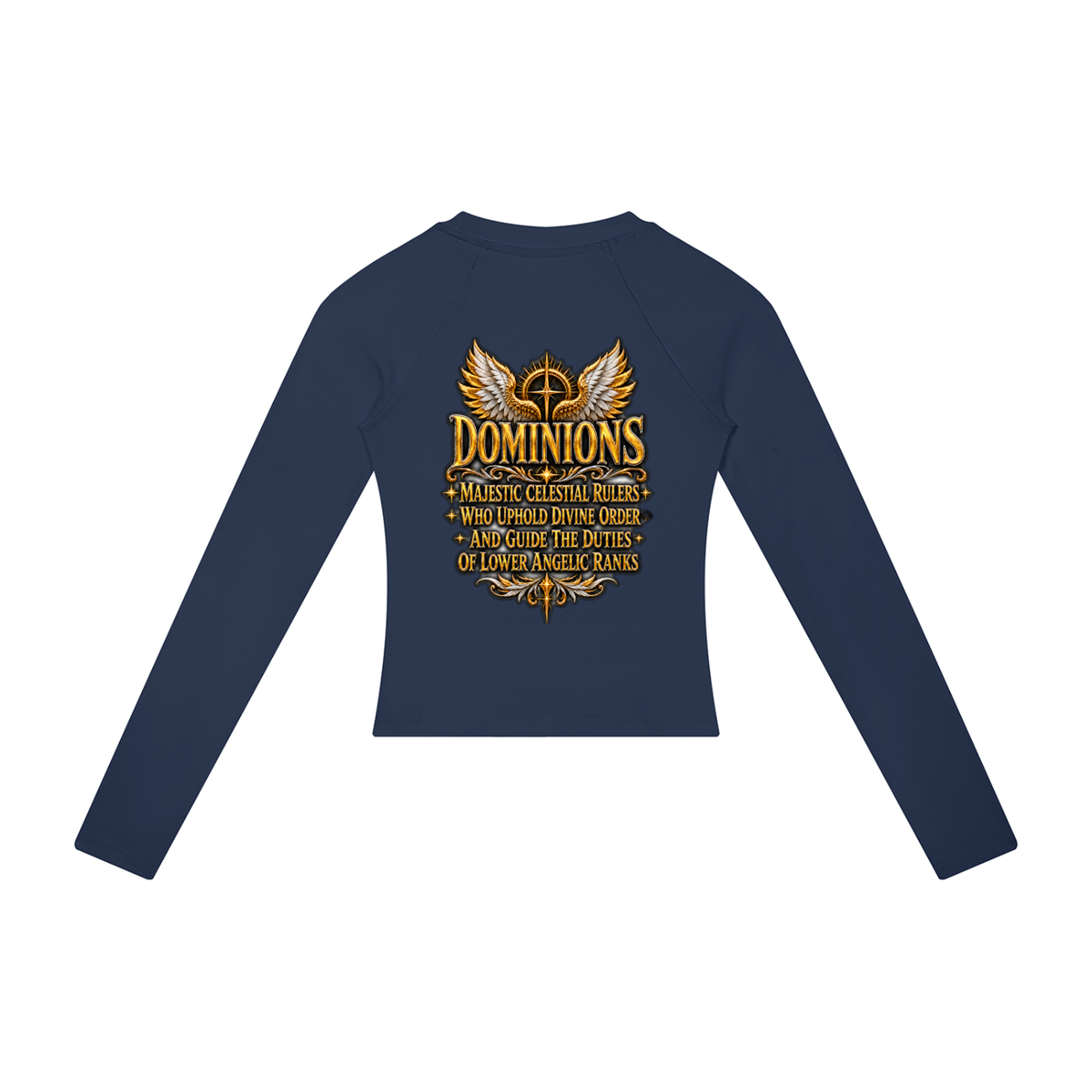 Jubiloré "Dominions" Women’s Slim Raglan Long Sleeve T-Shirt