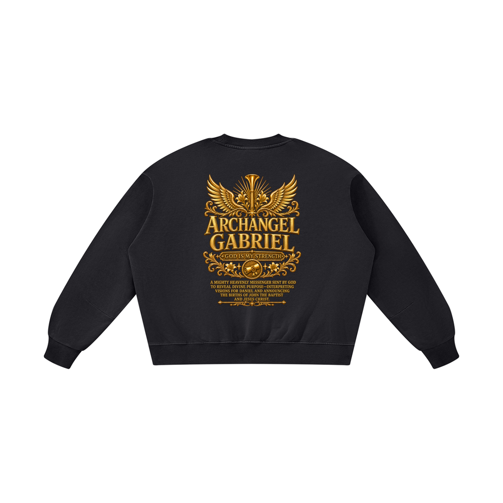 Jubilore "Gabriel" Unisex Boxy Vintage Washed Sweatshirt