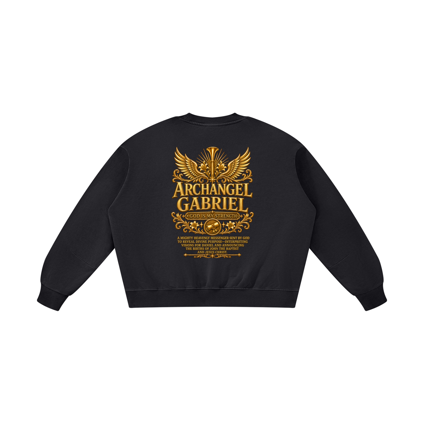 Jubilore "Gabriel" Unisex Boxy Vintage Washed Sweatshirt