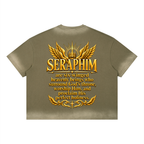 Jubilore Seraphim Unisex Boxy Sunfade Vintage Wash T-Shirt