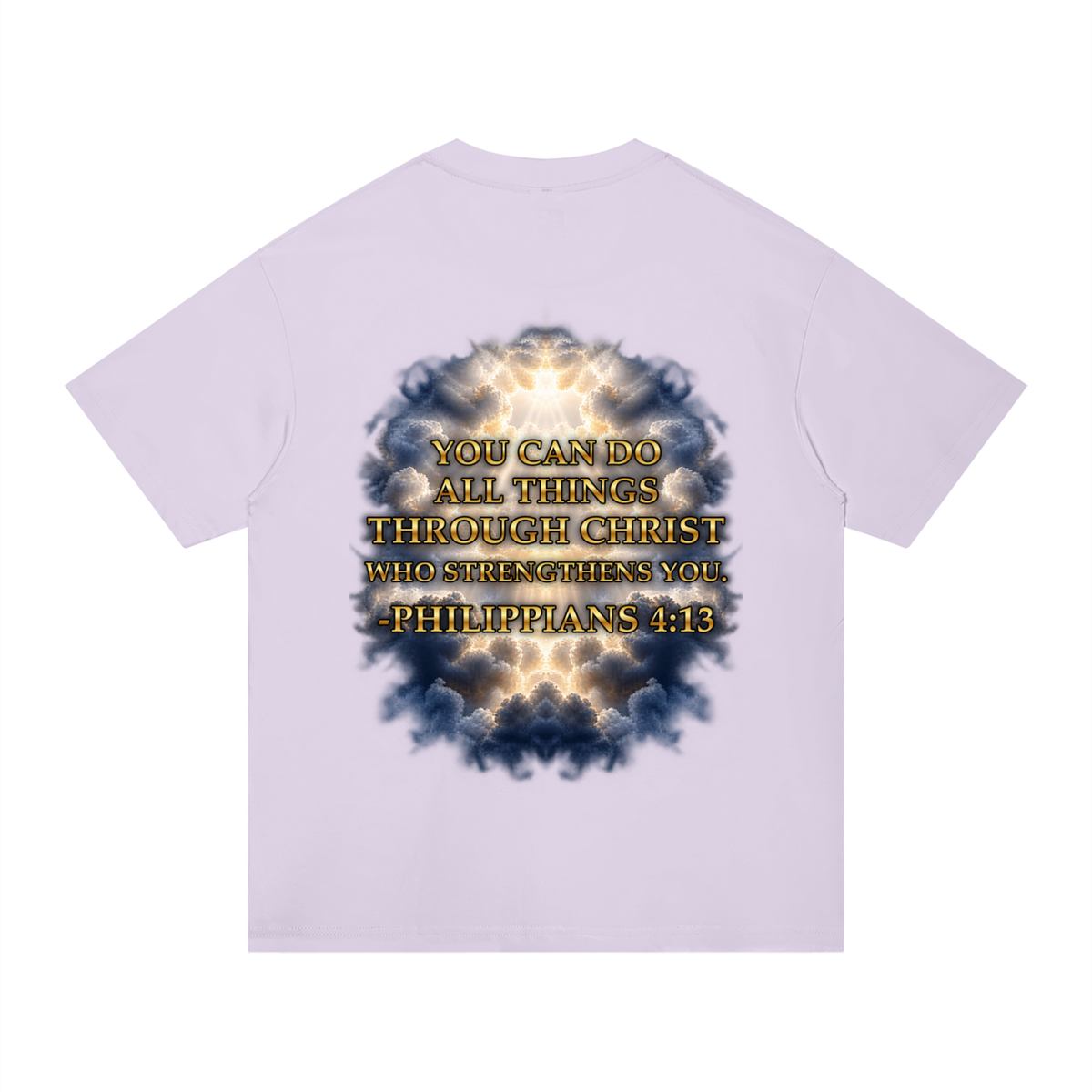 Jubilore "Christ Saves" Unisex Regular Fit Cotton T-Shirt