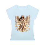 Jubiloré "Powers" Women’s Slim Raglan T-Shirt
