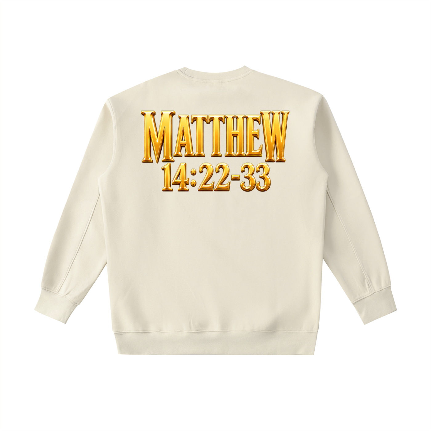 Jubilore "Jesus Walks On Water" Essential Heavyweight Crewneck Sweatshirt