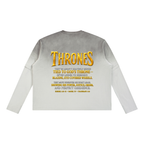 Jubilore Thrones Unisex Vintage Wash Layered T-Shirt