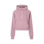 Jubiloré Cropped Half-Zip Hoodie
