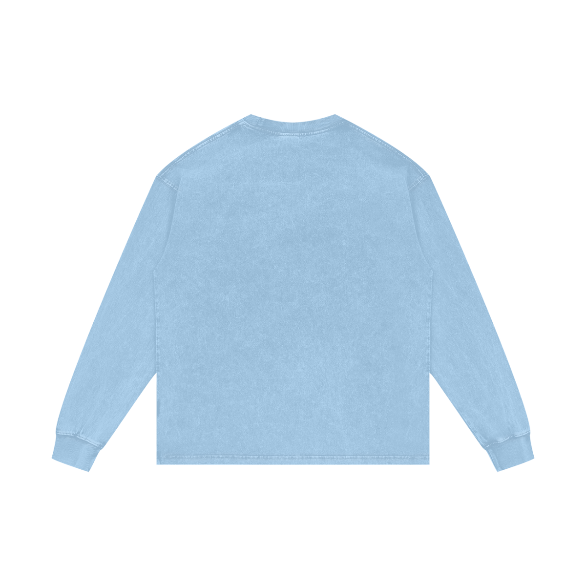 Jubilore "NAA" Acid Wash Oversize Long Sleeve T-Shirt