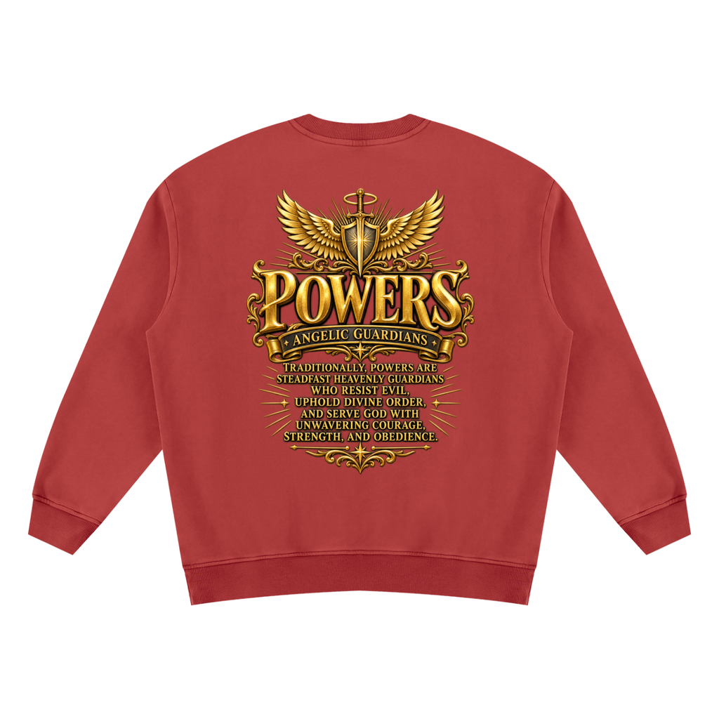 Jubilore "Powers" Unisex Vintage Wash Fleece Sweatshirt