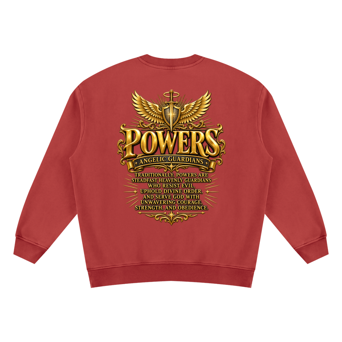 Jubilore "Powers" Unisex Vintage Wash Fleece Sweatshirt