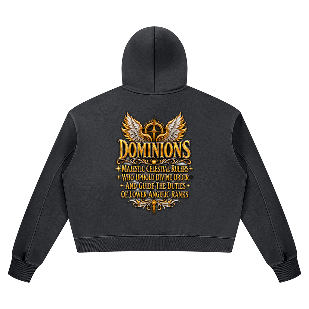 Jubiloré "Dominions" Women’s Vintage Wash Heavyweight Hoodie