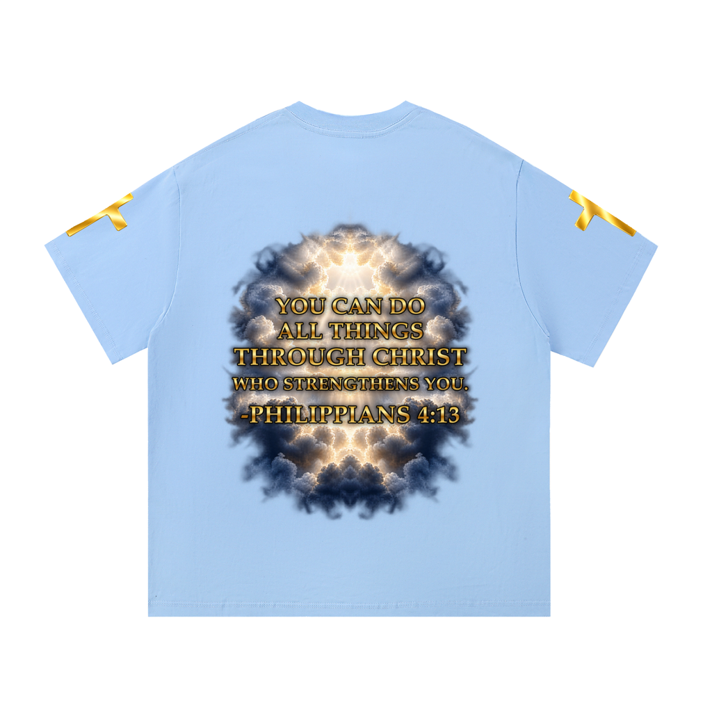 Jubilore "Christ Saves" Essential Cotton T-Shirt